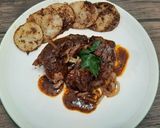 Foto langkah ke 5 dari resep Roasted Lamb saus BBQ.