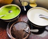 Hình bước làm 2 của món Rau câu 3 tầng