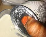A picture of step 1 of Milk and coconut milk pudding.