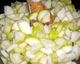 A picture of step 5 of Lauki Gosht.