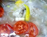 Hình bước làm 3 của món Canh cá khoai nấu thơm cà