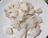 Foto del paso 5 de la receta Garbanzos con bacalao y espinacas
