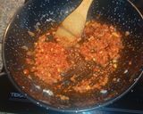 Foto del paso 3 de la receta Habitas con jamón y huevo