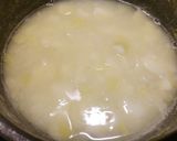 A picture of step 1 of Dairy free leek and potato mash - and it's creamy!.