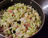 A picture of step 4 of My Fried Cabbage and Bacon.