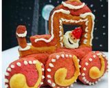ক্রিসমাস ক্যুকিজ ট্রেন (christmas cookies train recipe in Bengali) রেসিপি ধাপ - 9 ছবি