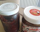 Pas rețetă Cornuri pufoase umplute cu Nutella și gem de zmeură 1 fotografie