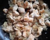 Foto del paso 3 de la receta: Risotto rápido de pollo y hongos