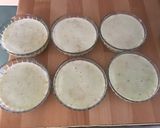 Une image de l'étape 7 de Crèmes desserts pistache et cacahuètes.