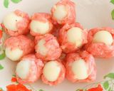 Hình bước làm 3 của món Xíu mại sốt cà