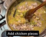 A picture of step 9 of Chicken, leek and thyme pie.
