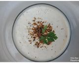 A picture of step 4 of Zeera Raita.
