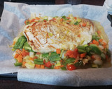Foto del paso 3 de la receta: Pechuga de pavo al horno con crema de verduras