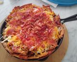 Foto del paso 5 de la receta: Pizza Nachos.. Low Carb