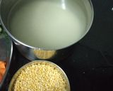 A picture of step 2 of Bengali khichuri recipe.