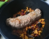 Foto del paso 7 de la receta: Solomillo relleno de ciruelas y pistachos al Pedro Ximénez