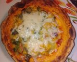 Foto del paso 1 de la receta: Zapallo anco relleno de choclo puerro,cebolla de verdeo y queso!