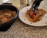 Foto del paso 11 de la receta: Pollo guisado con boletus y trufa