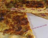 Foto del paso 6 de la receta: Quiche de salchichas y cebolla