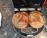 A picture of step 5 of Sandwich #4weekchallenge.