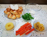 Foto del paso 1 de la receta: Bocaditos tropicales de Surimi!!
