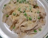 Foto del paso 6 de la receta: Pasta con pollo y chícharos