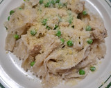 Foto del paso 6 de la receta: Pasta con pollo y chícharos