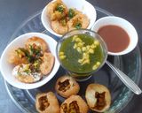 A picture of step 9 of Delhi 's Chandni Chowk Chat Night At Home - A tongue tickling Platter.