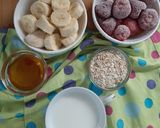 Φωτογραφία βήματος 1 της συνταγής Φράουλα 🍓 & Μπανάνα 🍌 smoothie