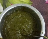 A picture of step 14 of Daal Palak.