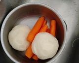 A picture of step 4 of Po Pia Vegetable.