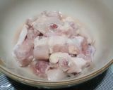 A picture of step 1 of Chicken Bihon.