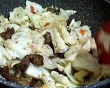 Cara Membuat Cabbage stir fry with beef blackpaper 6