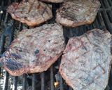 A picture of step 5 of Grilled Steaks with Compound Spread.