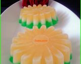 A picture of step 13 of Tri-colour China grass pudding.