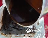A picture of step 4 of Dark Chocolate Cake.