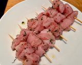 Une image de l'étape 1 de Mini-brochettes de dinde.