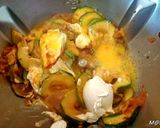 Une image de l'étape 5 de Tarte courgettes tomates jambon au Cook Expert.