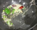 A picture of step 2 of Jau or Bajri Flour Khichu.