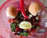 A picture of step 3 of #Jan#W3 Hara chana Mix Salad.