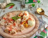 Foto langkah ke 4 dari resep Pecel Santan Khas Tulungagung.