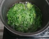 Foto langkah ke 2 dari resep Tip rebus daun singkong hijau dan empuk.