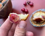 Cseresznyés muffin recept fázis 5 fotója