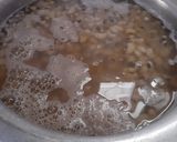 A picture of step 1 of Masala lobia.