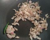 A picture of step 4 of Palak Chana dal.