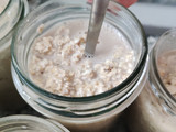 Vasos de avena sabor avellana y chocolate🍫🌰