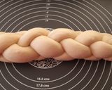 Egyszerű 4 szálas fonott kalács recept fázis 9 fotója