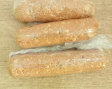 Foto del paso 5 de la receta: Salchicha vegana de gluten de trigo y tofu