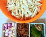 Foto langkah ke 1 dari resep Gudeg Nangka Simpel no Daun Jati enakkk.
