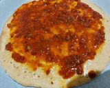 A picture of step 3 of Capsicum Corn Cheese Pizza.
